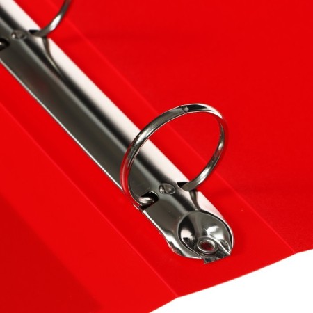 Folder on 4 rings A4, Calligrata "Panorama", 40 mm, 700 μm, facial pocket, red, mix-5