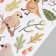 Interior color sticker "Birds and berries" 30x60 cm