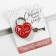 Wedding castle with the key "You+I = Family."