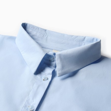 Women's blouse Minaku: Casual Collection Blue Color, Rr. 52-6