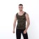 T -shirt male, khaki color/camouflage, size 52