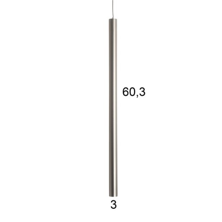 Lucas Lumber Led 5W 4000k matte chrome 3x3x60-160cm-5