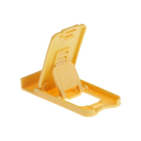 Luazon phone stand, folding, adjustable height, yellow-2