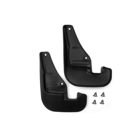Front splashes for Nissan almera, 2012-, set 2 pcs