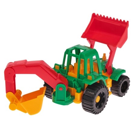 Tractor "Izhora", with grader and bucket-2
