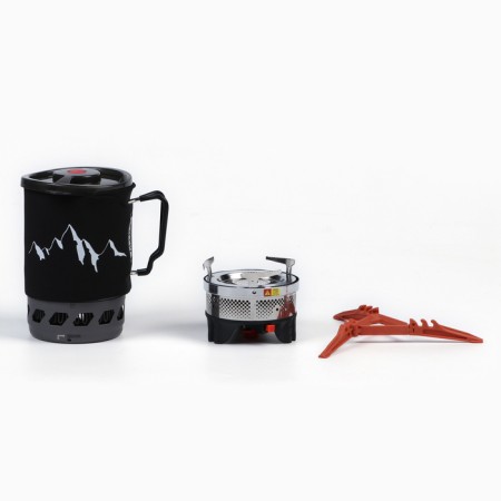 Cooking system, with a stand for the cylinder, 0.9 l-5