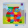 Developing set 3 B1 “owl”, coloring, puzzle, tablet, marker, in the package