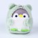 Soft toy "Penguin" on a key fob, 10 cm, color mix