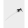 Pump for dispenser, plastic, thread 28 mm, black color