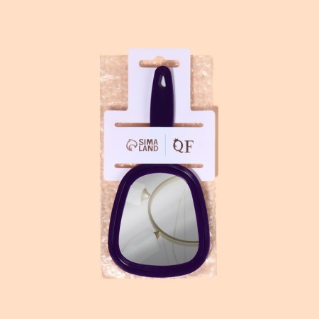 Mirror with a handle, a mirror surface 6.5 × 6 cm, color mix-4