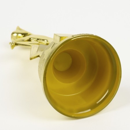 Award figure for the application of "man in flight", gold, plastic, 21.5 x 7.5 cm-6