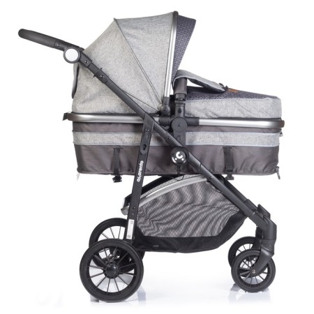 Stroller Transformer 2 in 1 ACARENTO Essenza, Light Grey color-2