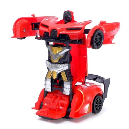 Robot Radio -controlled "Sports", transforms, works from batteries, color mix-15