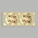 Stykini, with moles, d = 47 mm, golden color