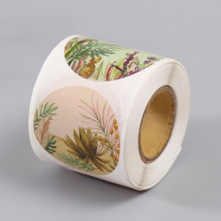 Stick Paper "Camels" d = 3.8 cm 252 pcs in roll-6