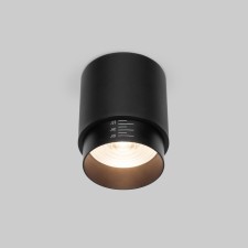 Lamp ceiling Elektrostandard, Cors Led 10 W, 100x81x81 mm, IP20, black color