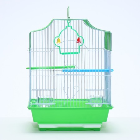 Poultry cell equipped BD-1/4F, 30 x 23 x 39 cm, green-1