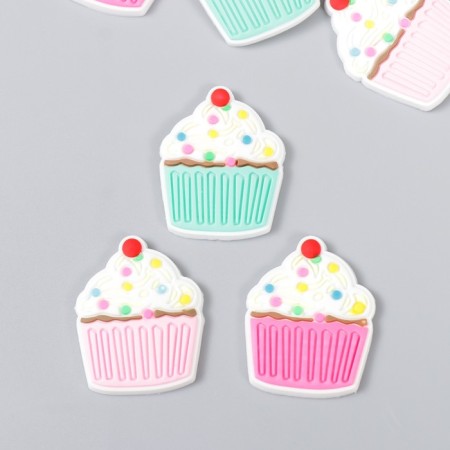 Decor for creativity Rubber "Kexiki" set of 15 pcs mix 3.5x2.7 cm