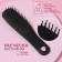 Comb-comb there is massage, 3.5 × 13.2 cm, black color