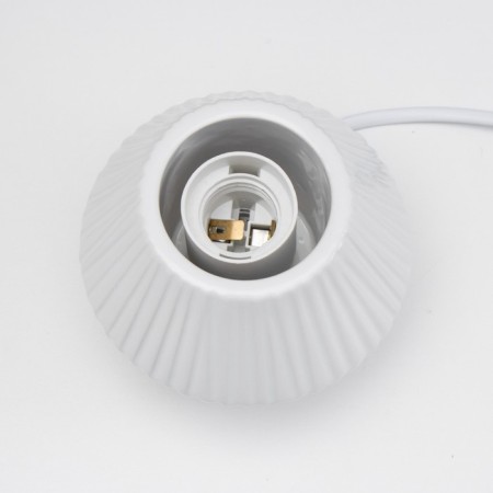 Bris table lamp 1x40W E14 wire-1,6m white 11.5x11.5x9cm-3