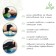 Massage roller SANGH, 33x12 cm, green color