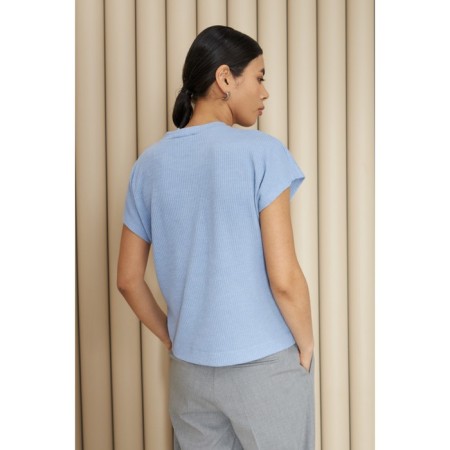 Women's T -shirt Eliseeva Olesya, size 54, blue color-1