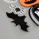 A set of stickers from EVA "Halloween", 9 pcs.