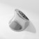 Ring Metal "Trend" concave, color silver size 17