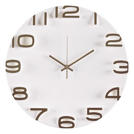Watching clock, interior "classics", silent, d-34.5 cm, aa-2