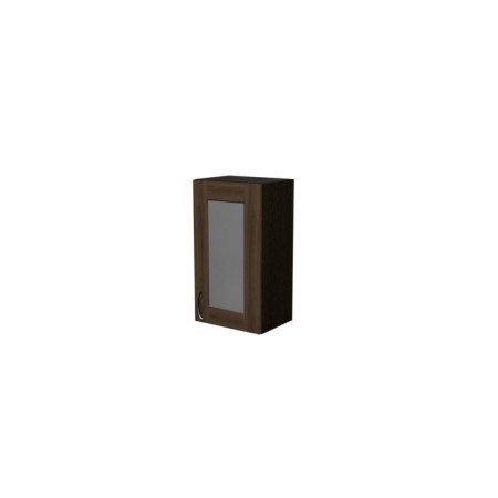 Cabinet of hinged kira 400x300x720 with screw wenge/quadro shimo dark
