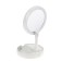 Luazon KZ-09 mirror, backlight, desktop, 30 × 16 × 16 cm, increase x 10, usb, white