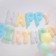 Foil ball 14 "Happy Birthday" inscription, Makarun