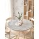 The tablecloth “Marble waves”, round, oxford, elastic band, size 140x140 cm, diameter 105-120 cm