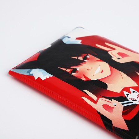 Cover for passport, red color-4