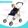 Stroller for dolls, a metal frame, summer