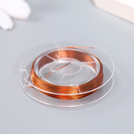 Bead wire d 0.3 mm, 10 m, red bronze-1