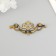 Handle for the casket Metal "patterned" for copper 3.8x9.5 cm
