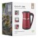 Electric kettle Galaxy Line GL 0339, stainless steel/plastic, 1.7 l, 2200 watts, red