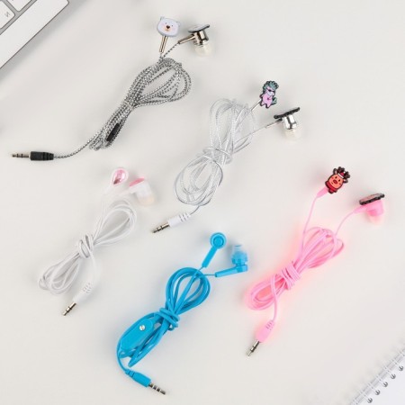 Vacuum headphones with additional element, mix