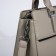 Luggage bag, external pocket, light-gray color
