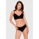 Women's bra -braid, size m, black color