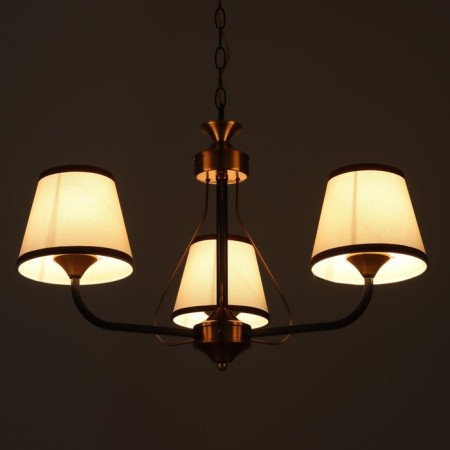 Chandelier 2428/3 E27 40W Black-Bronze 59.5x59.5x28 cm Bayerlux-2