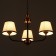 Chandelier 2428/3 E27 40W Black-Bronze 59.5x59.5x28 cm Bayerlux