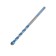 A universal tundra drill, a carbide -melting tip, a trihedral shank, 6 x 100 mm