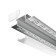 Aluminum profile of hidden installation LED Strip Alm011S-2M, 200x6.1x1.4 cm, silver color