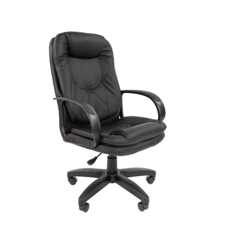 Office chair for the operator ST-68 eco-leather, black