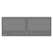 Варочная поверхность MAUNFELD CVI904SFLLGR, индукционная, 2 конфорки, сенсор, серая