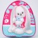 Baby backpack for the girl "Bunny Li", 23x20.5 cm, lightning department