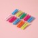 Brongs for sewing, 3 × 0.5 × 0.3 cm, 10 pcs, color colorful