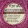 Yarn "Camelia" 70% polyester, 30% lurers 190m/20g (425 phlox)